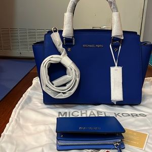 100%Brand New with barcode.One Bag & One Wallet.